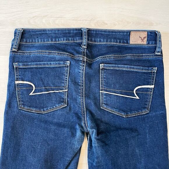 American Eagle Super Stretch Skinny Jeans Size 26 (short) EUC - Picture 8 of 13